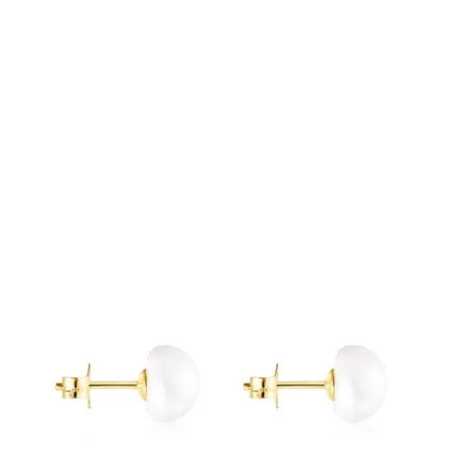 Flash Sale Gold Pearls Earrings with Pearls Gold Earrings | Small Earrings