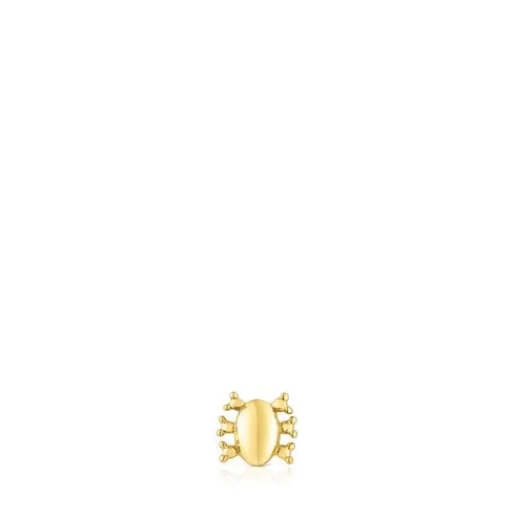 Shop Gold-colored IP steel Virtual Garden Piercing motif Small Earrings | Individual Earrings
