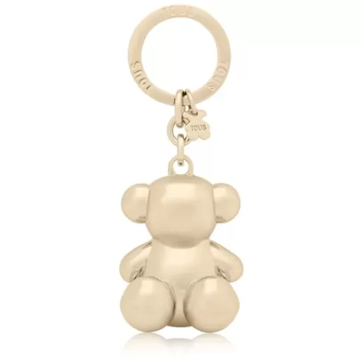 Shop Gold-colored Metal Bold Bear Key ring Key Rings | Other Accessories