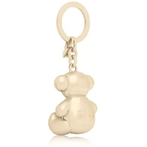 Shop Gold-colored Metal Bold Bear Key ring Key Rings | Other Accessories