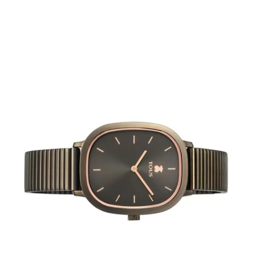 Outlet Gray/pink-colored IP Heritage Brick Watch For Her | Analog Watches