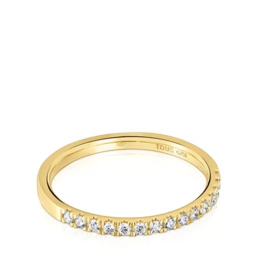 Clearance Medium Half eternity ring in with diamonds Les Classiques 分类为空 | Diamond Rings