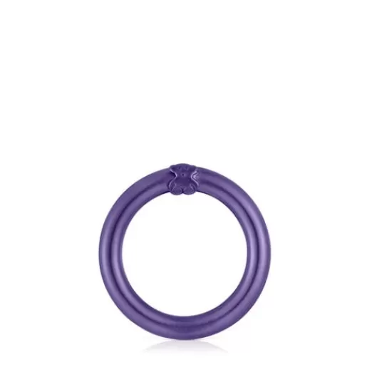 Sale Medium purple-colored Ring Hold Silver Pendants | Medium Pendants