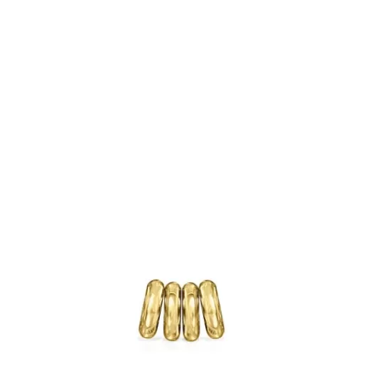 Cheap Pack of 4 pendant rings for Gold Chokers Small Pendants