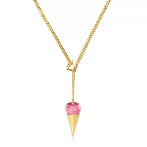 Sale Short 18kt gold plating over silver Necklace with tulitha X LEA COLOMBO Silver Necklaces | Short Necklaces