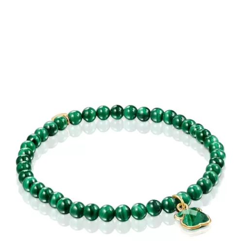 Cheap Silver Vermeil and Malachite Icon Color Bracelet Silver Bracelets | Ball Bracelets