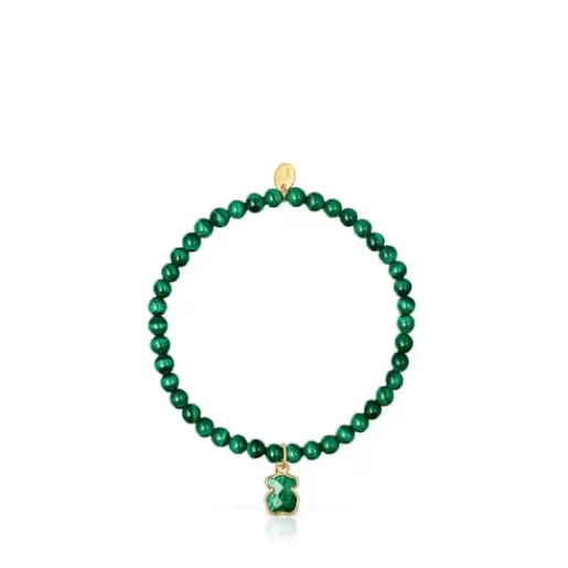 Cheap Silver Vermeil and Malachite Icon Color Bracelet Silver Bracelets | Ball Bracelets