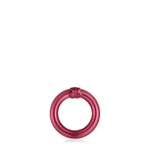New Small red-colored Ring Hold Silver Pendants | Small Pendants
