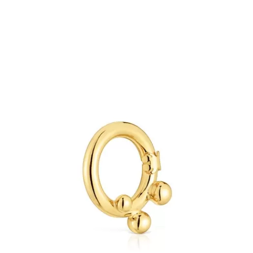 Cheap Small Ring with 18kt gold plating over silver and details Hold Silver Pendants | Small Pendants